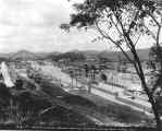 Miraflores Locks view from Hodges Hill 1912